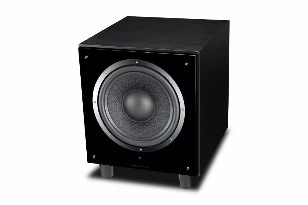 Kostenfreie Lieferung Wharfedale SW-12 Aktiver Bassreflex Subwoofer Schwarz