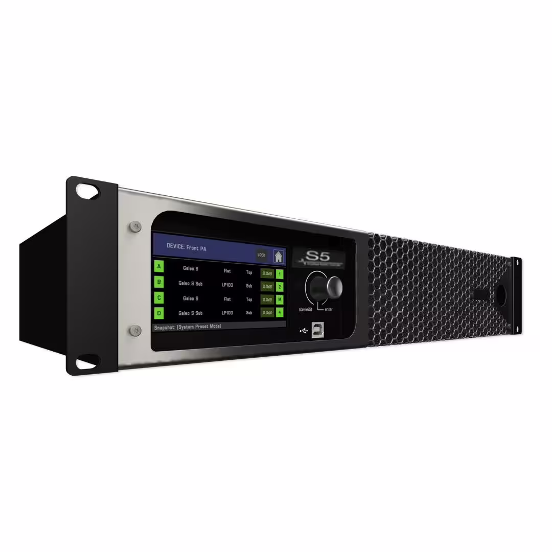 Seeburg Acoustic Line S 5, 4x 1200 W Digitalendstufe Gratis Versand