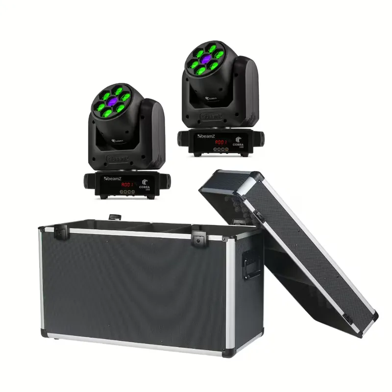 BeamZ Cobra 160 Spot DJ Set - 2 Stück mit Case Zertifiziert