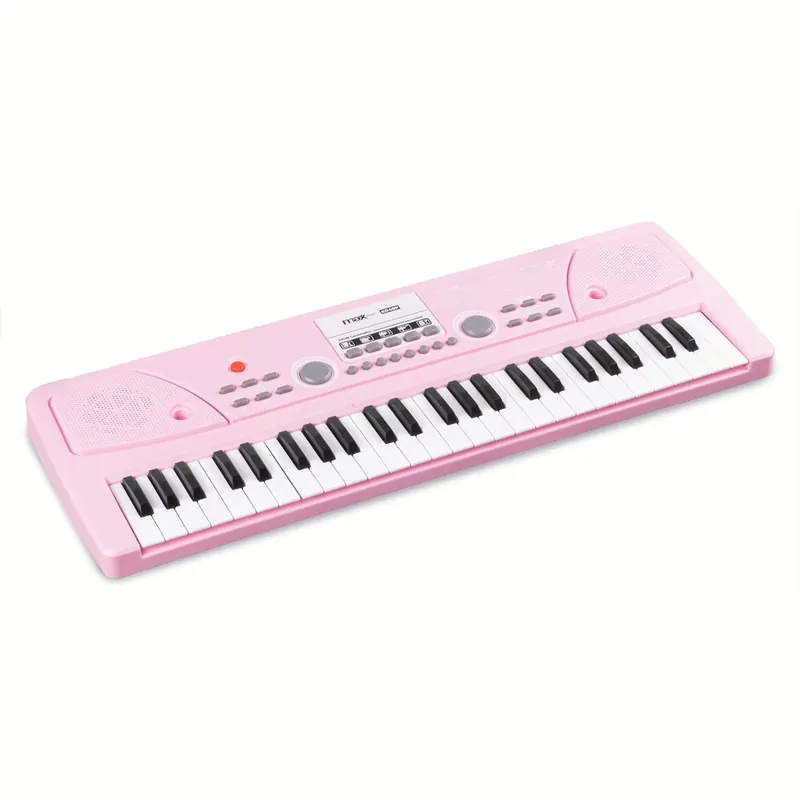 MAX KD49P Keyboard mit Akku und 49-Tasten Pink Schnäppchen