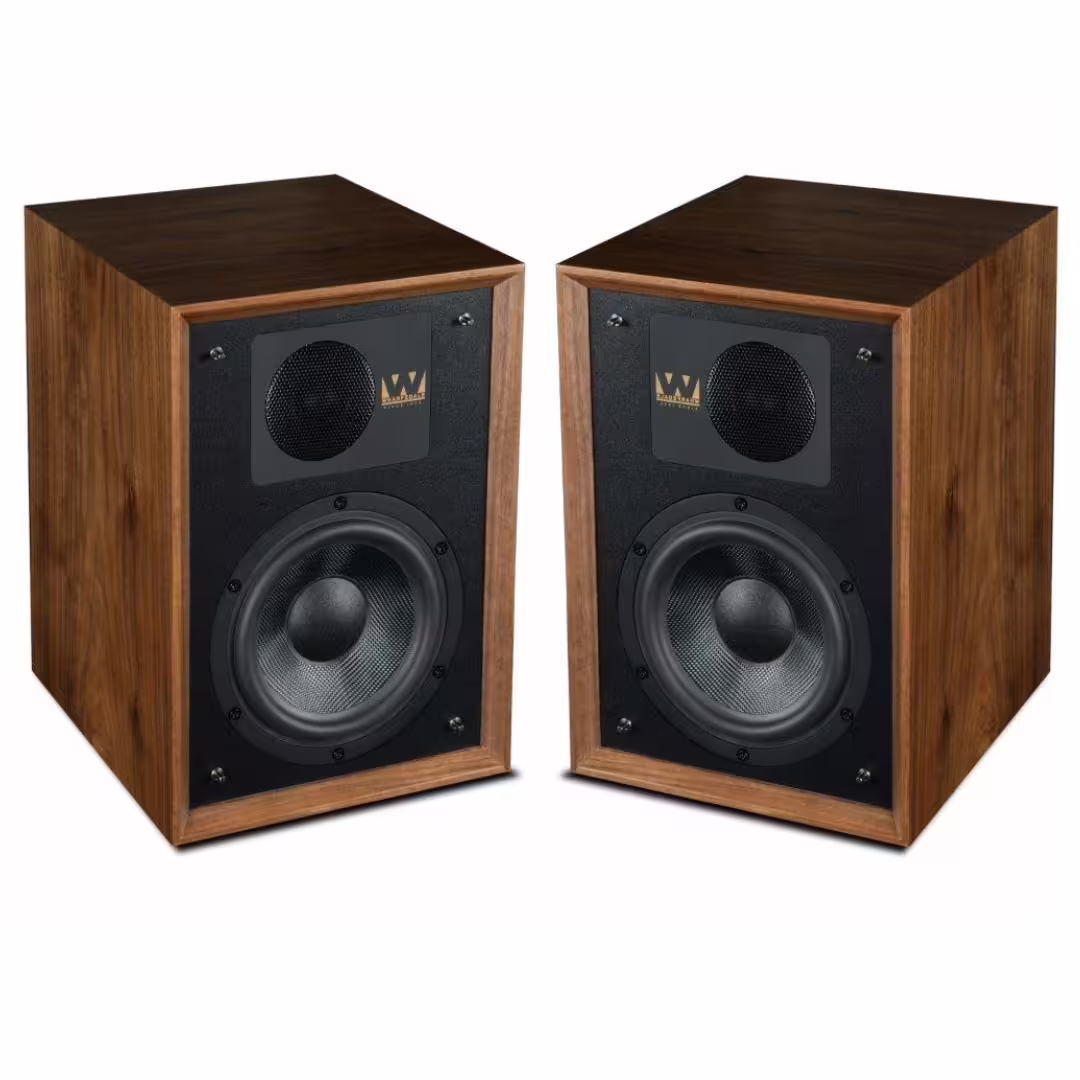 Echt Wharfedale Denton 2 Wege Lautsprecher 85th Anniversary (1 Paar Regallautsprecher Antique Walnut)