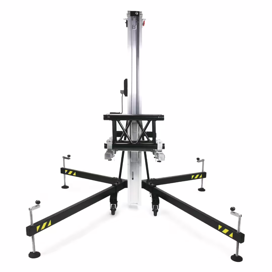 Neue Kollektion Showgear MAT-250+ Line Array Tower / Gabellift 250 kg, 6,5m