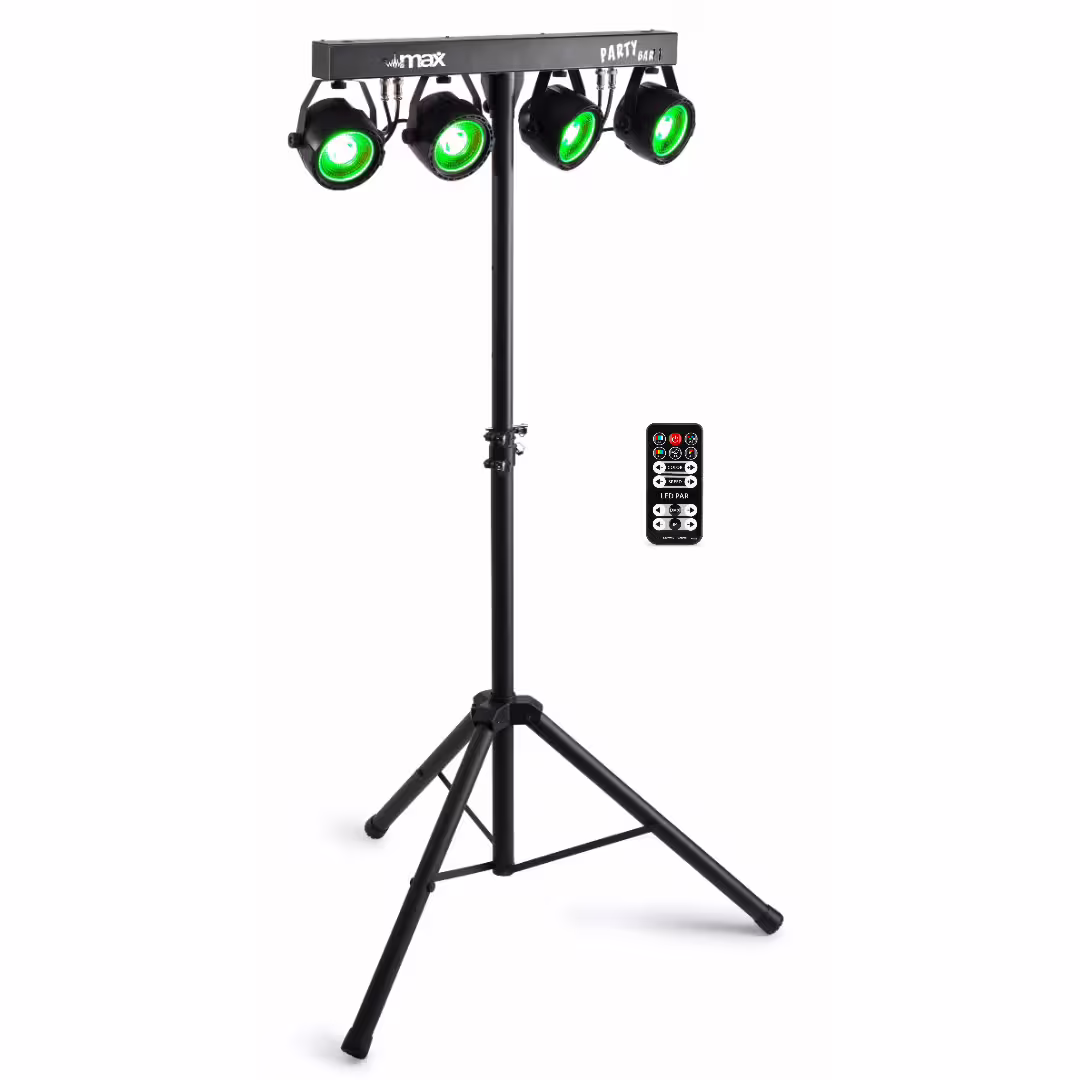 Aktuell MAX Partybar 11 LED Lichtanlage mit 4 x 20W COB RGB