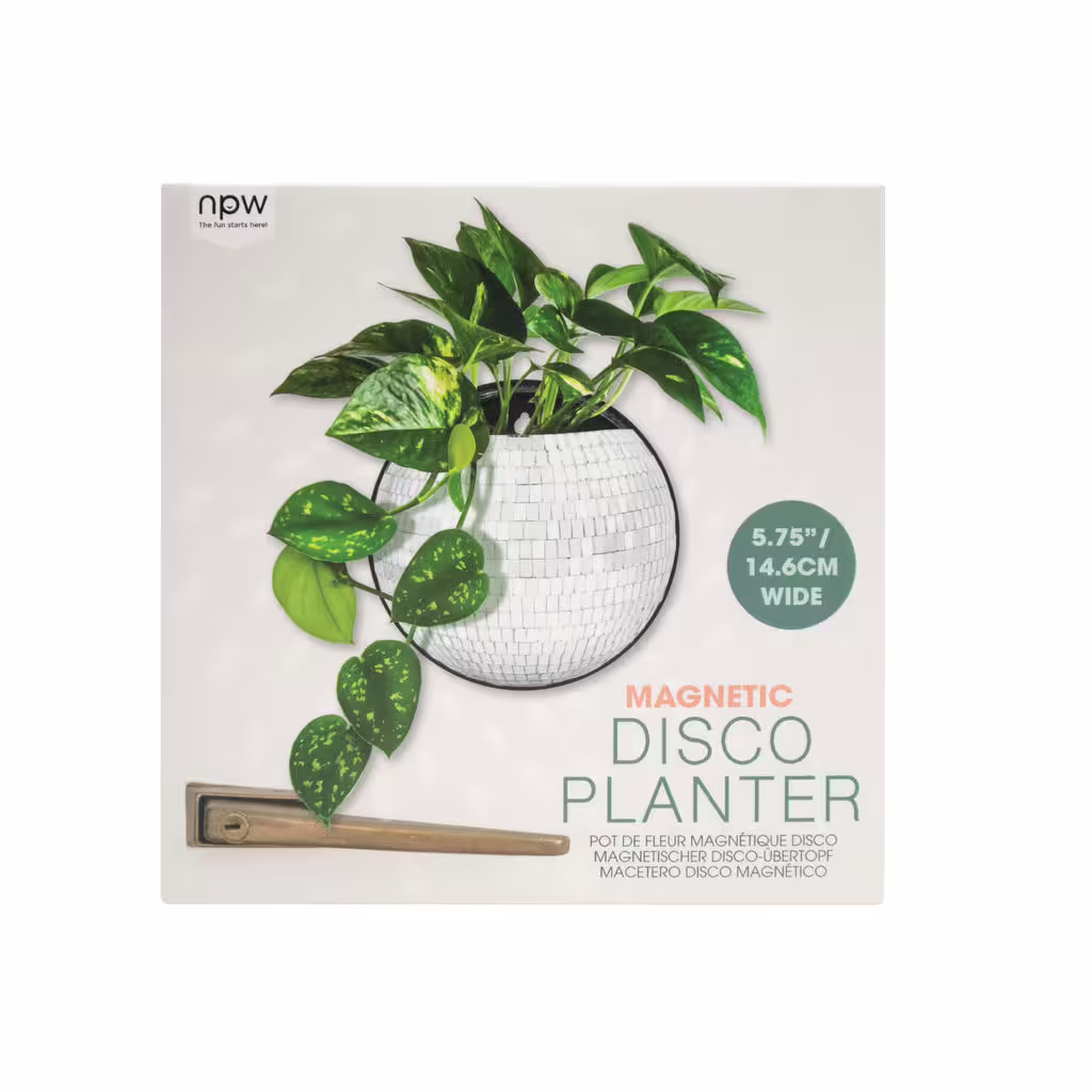 Winkee Rocks Discokugel Blumentopf für die Wandmontage Sichere Zahlung