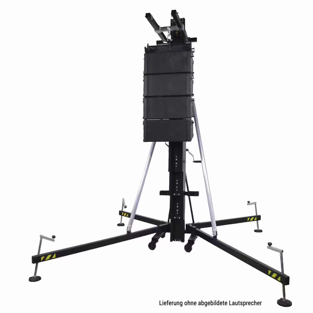 Showgear MAT-500 Line Array Tower / Gabellift 500 kg, 6,5m Kracherpreis
