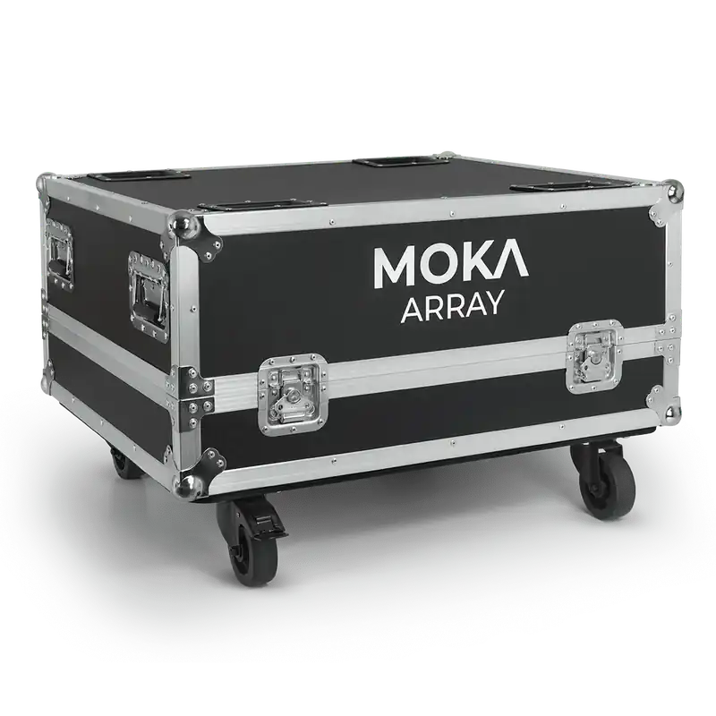 Sonderangebot NEXT audiocom MOKA FC - Flightcase für 4 MOKA Array + Kabel
