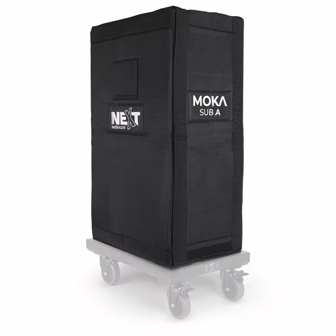 Neue Kollektion NEXT audiocom MOKA PC - Cover für 2x MOKA Sub