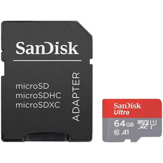 SanDisk Mobile Ultra MicroSD 64GB 120MB/s UHS-I mit Adapter Neue Kollektion