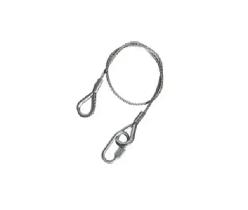 Sicherungsseil 60cm mit Kettennotglied verschraubb Kostenloser Rückversand