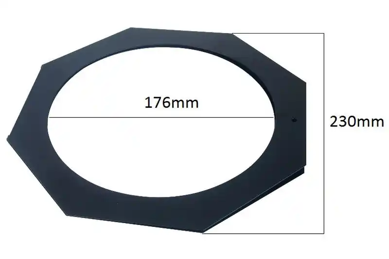 Meistverkauft VARYTEC Farbfilterrahmen für lange PAR56er schwarz