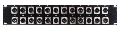 SIRUS PRO Distributor Panel XLR 24 male Neuheit