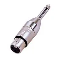 Sichere Zahlung XLR 3pol. female Klinke 6,3 Mono