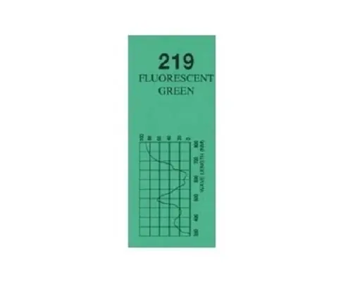 Kostenloser Versand Farbfolie Fluro Grün - Bogen 75 x 50 cm - Nr. 219