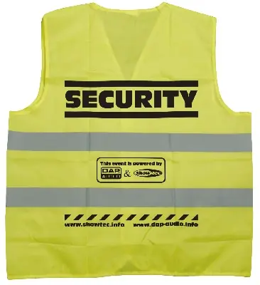 DAP Security-Jacket in Gelb Sonderaktion
