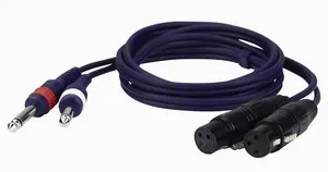 Jetzt Bestellen 2x6,3mm Mono Klinke/2x XLR 3pol. female 3,0 Meter