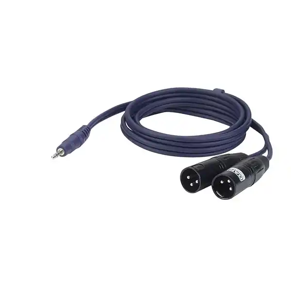 DAP Audio Stereo Mini Klinke auf 2 x XLR male 6m Direktkauf