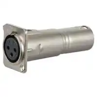 Solange Der Vorrat Reicht XLR female Einbaugehäuse auf XLR male