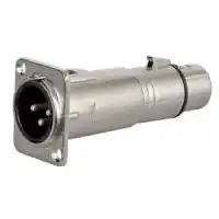 Schnäppchen XLR male Einbaugehäuse auf XLR female