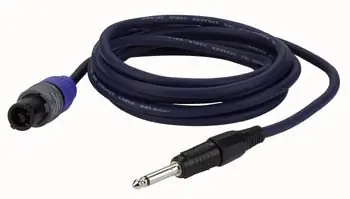 Speakon auf 6,3mm Mono Klinke 3 Meter Bestpreis