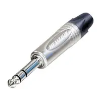 Bestseller Neutrik NP-3-X Jack plug 6,3mm Stereo, Nickel hous