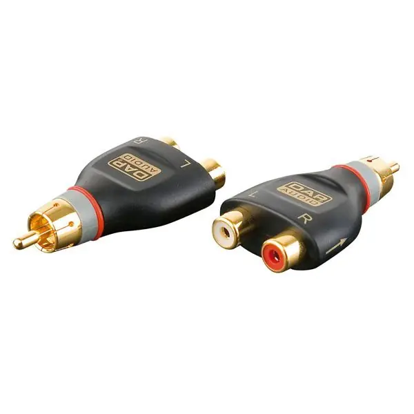 Preisknaller DAP Audio Adapter XGA38 2 x RCA/F - RCA/M 10K Ohm