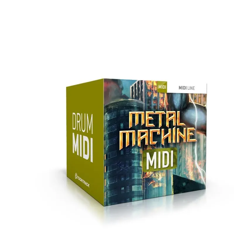 Markenprodukt Toontrack MIDI Metal Machine