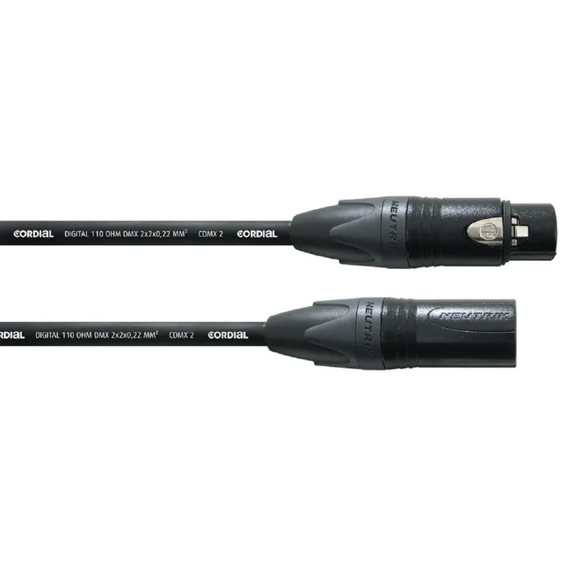 Jetzt Kaufen Cordial CDX5-2 DMX-Kabel 5m CDMX2 NEUTRIK XLR 5pol. male - female