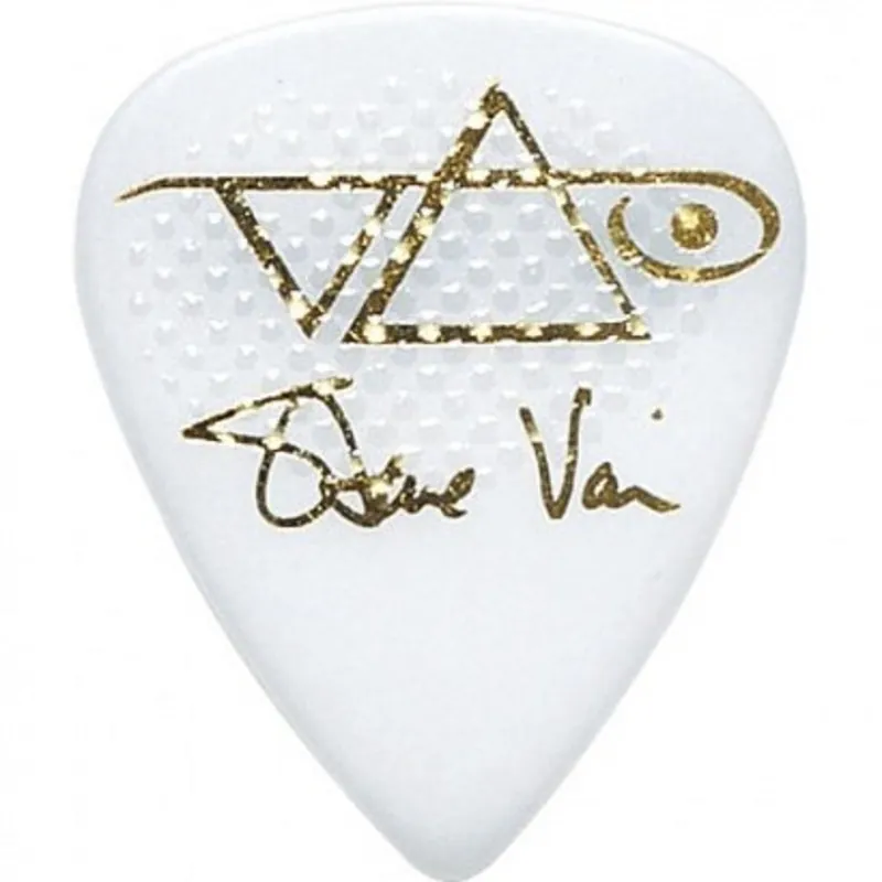 Sofort Bestellen Ibanez B1000SVR-WH Plektren Signature Serie - Steve Vai 6 Stück Weiss 1,0mm Heavy