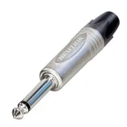 Neutrik NP2X Klinkenstecker 6,35mm mono Geprüft