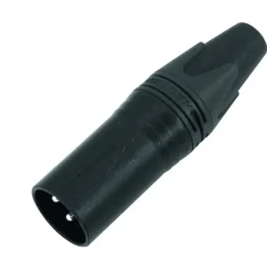 Neutrik NC3MXX-BAG XLR male Kabelstecker 3pol. Gehäuse schwarz Neue Ware