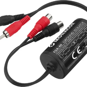 Jetzt Kaufen MONACOR FGA-40 Massetrennfilter 2xCinch male/female