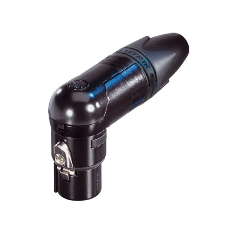 Neutrik NC3FRX-BAG XLR-Winkelbuchse 3pol. female für Kabelmontage Gehäuse schwarz Billig